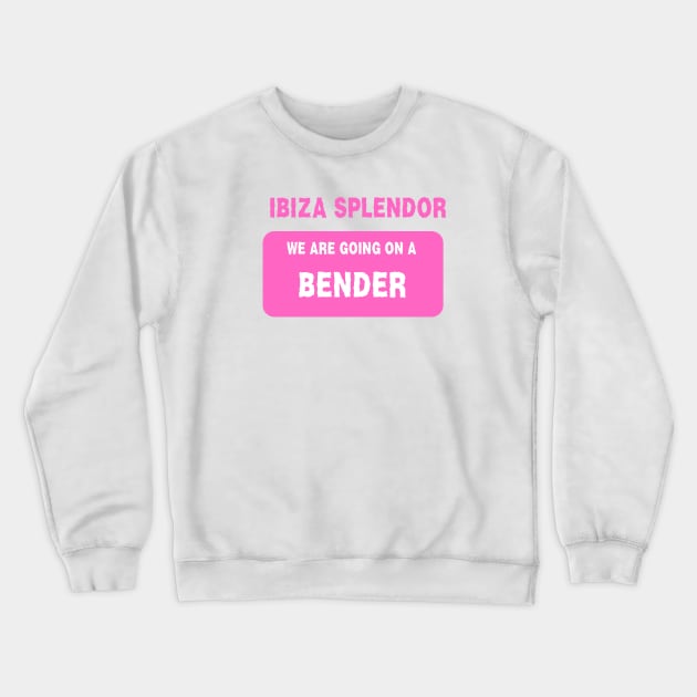 Ibiza hen do Crewneck Sweatshirt by fantastic-designs